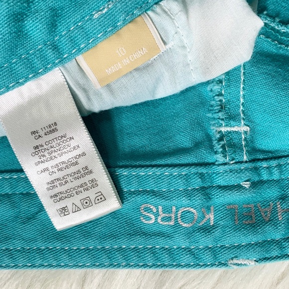 SOLD-Michael Kors Studded Logo Pocket Jeans - Picture 7 of 9